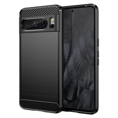 „Carbon“ твердый силиконовый чехол (TPU) - черный (Galaxy S20 Ultra) цена и информация | Чехлы для телефонов | 220.lv