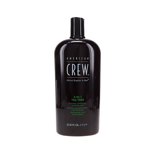 Matu un ķermeņa kopšanas līdzeklis 3in1 American Crew Tea Tree, 250 ml cena un informācija | Šampūni | 220.lv