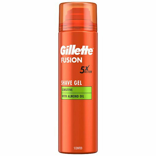 Skūšanās želeja Gillette Fusion Sensitive, 200 ml цена и информация | Skūšanās piederumi, kosmētika | 220.lv