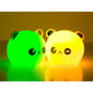 Galda lampa Panda RGB cena un informācija | Galda lampas | 220.lv