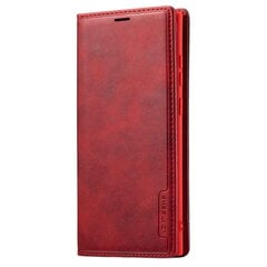 Чехол-книжка „Lc.Imeeke“ - красный (Galaxy S23 Ultra) цена и информация | Чехлы для телефонов | 220.lv
