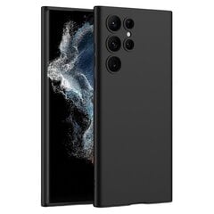 „GKK“ Slim твердый силиконовый (TPU) чехол - чёрный (Galaxy S23 Ultra) цена и информация | Чехлы для телефонов | 220.lv