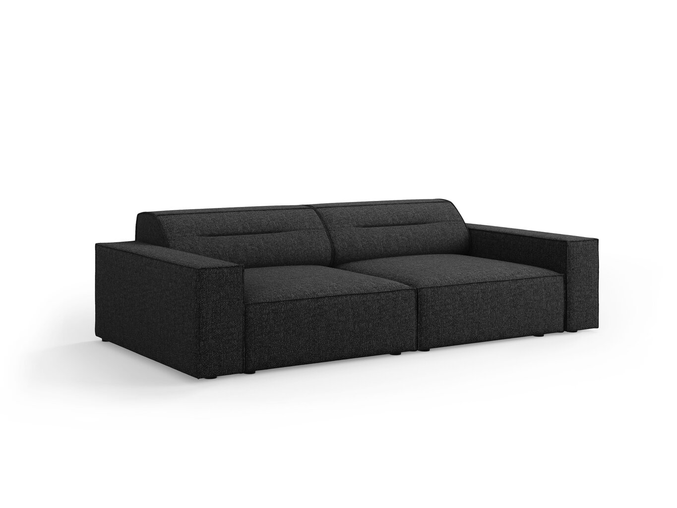 Dīvāns Windsor & Co Lupus, melns цена и информация | Dīvāni | 220.lv