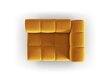 Atpūtas krēsls Windsor & Co Cassini, dzeltens cena un informācija | Atpūtas krēsli | 220.lv