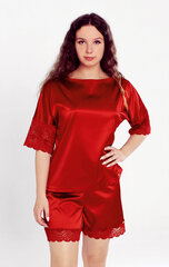 Кимано майка Etude Eleonora 21205, красная цена и информация | Женские пижамы, ночнушки | 220.lv