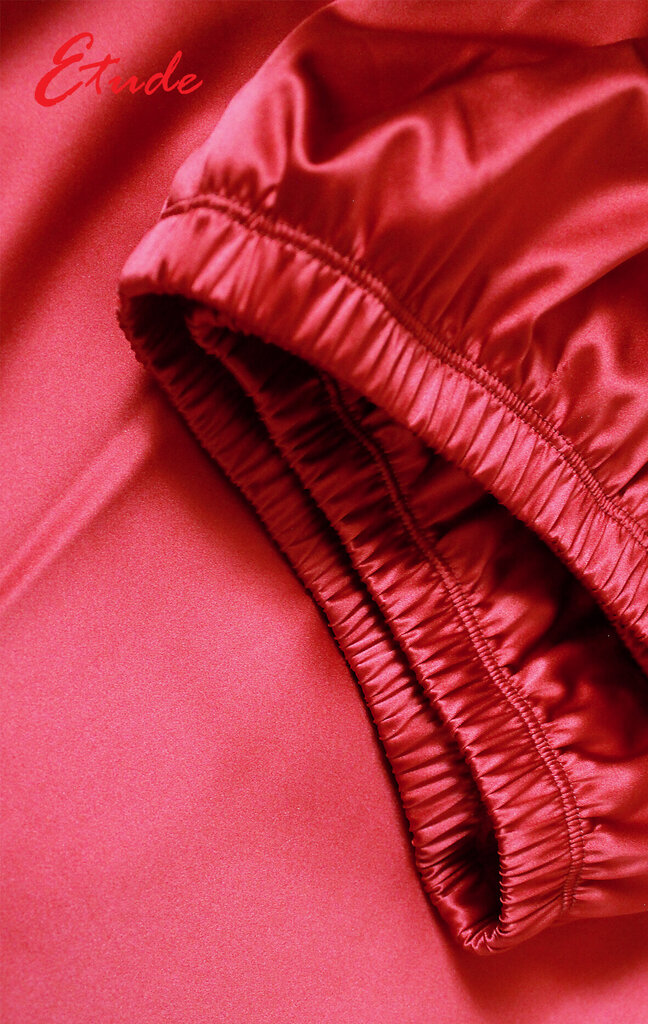 Bikses sievietēm Etude Eleonora 23104, sarkanas cena un informācija | Naktskrekli, pidžamas | 220.lv