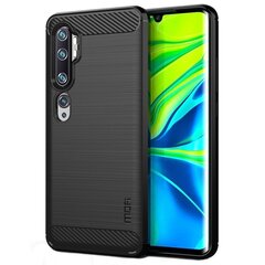 Mofi cieta silikona TPU apvalks - melns Mi Note 10 / 10 Pro цена и информация | Чехлы для телефонов | 220.lv