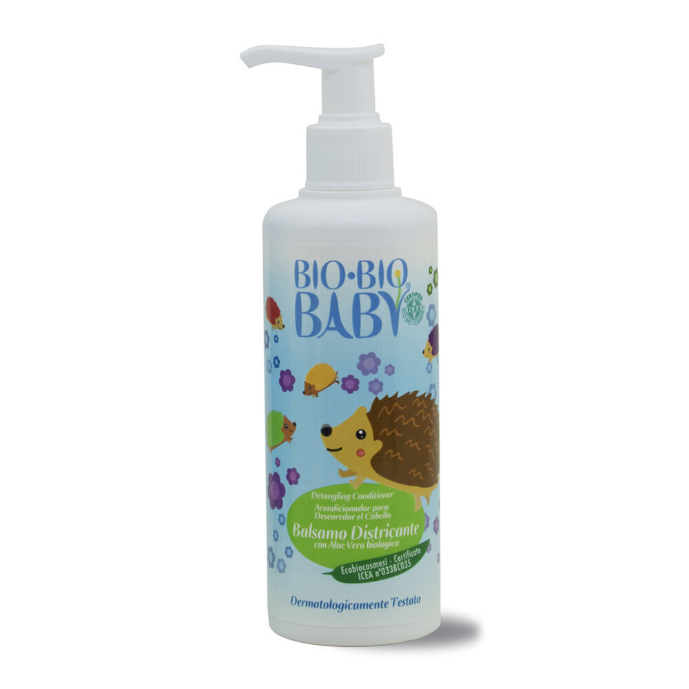 Matu balzams bērniem Pilogen Carezza Bio-Bio Baby Bio Detangling, ar alveju, 250 ml cena un informācija | Bērnu kosmētika, līdzekļi jaunajām māmiņām | 220.lv