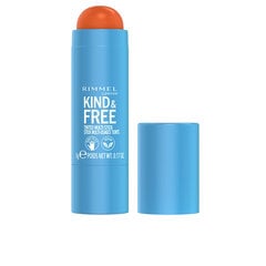 Rimmel Kind &amp; Free Многофункциональный карандаш для макияжа 004 Tangerine Dream, 5 г цена и информация | Пудры, базы под макияж | 220.lv