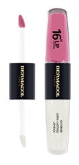 Губная помада Dermacol 16H Lip Color 2в1 23,8 мл цена и информация | Помады, бальзамы, блеск для губ | 220.lv