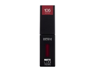 Lūpu krāsa Gabriella Salvete Matte Lips 106 Red Moon, 4,5 ml cena un informācija | Lūpu krāsas, balzāmi, spīdumi, vazelīns | 220.lv