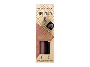 Lūpu krāsa Max Factor Lipfinity Lip Colour, 008 Honey Dream, 4,2 g cena un informācija | Lūpu krāsas, balzāmi, spīdumi, vazelīns | 220.lv