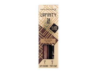 Lūpu krāsa Max Factor Lipfinity Lip Colour, 185 Warm Glow, 4,2 g cena un informācija | Lūpu krāsas, balzāmi, spīdumi, vazelīns | 220.lv