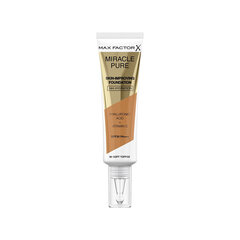 Grima pamats Max Factor Miracle Pure Foundation SPF30, 84 Soft Toffee, 30 ml cena un informācija | Grima bāzes, tonālie krēmi, pūderi | 220.lv