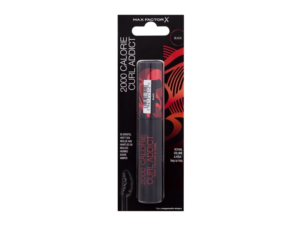 Skropstu tuša Max Factor 2000 Calorie Curl Addict Mascara, 13,1 ml cena un informācija | Acu ēnas, skropstu tušas, zīmuļi, serumi | 220.lv