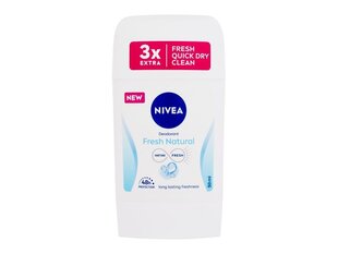 Pretsviedru līdzeklis Nivea Fresh Natural Anti-Perspirant Stick sievietēm, 50 ml cena un informācija | Parfimēta sieviešu kosmētika | 220.lv