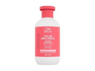 Шампунь для окрашенных волос Wella Professionals Invigo Color Brilliance Shampoo для женщин, 300 мл цена и информация | Шампуни | 220.lv