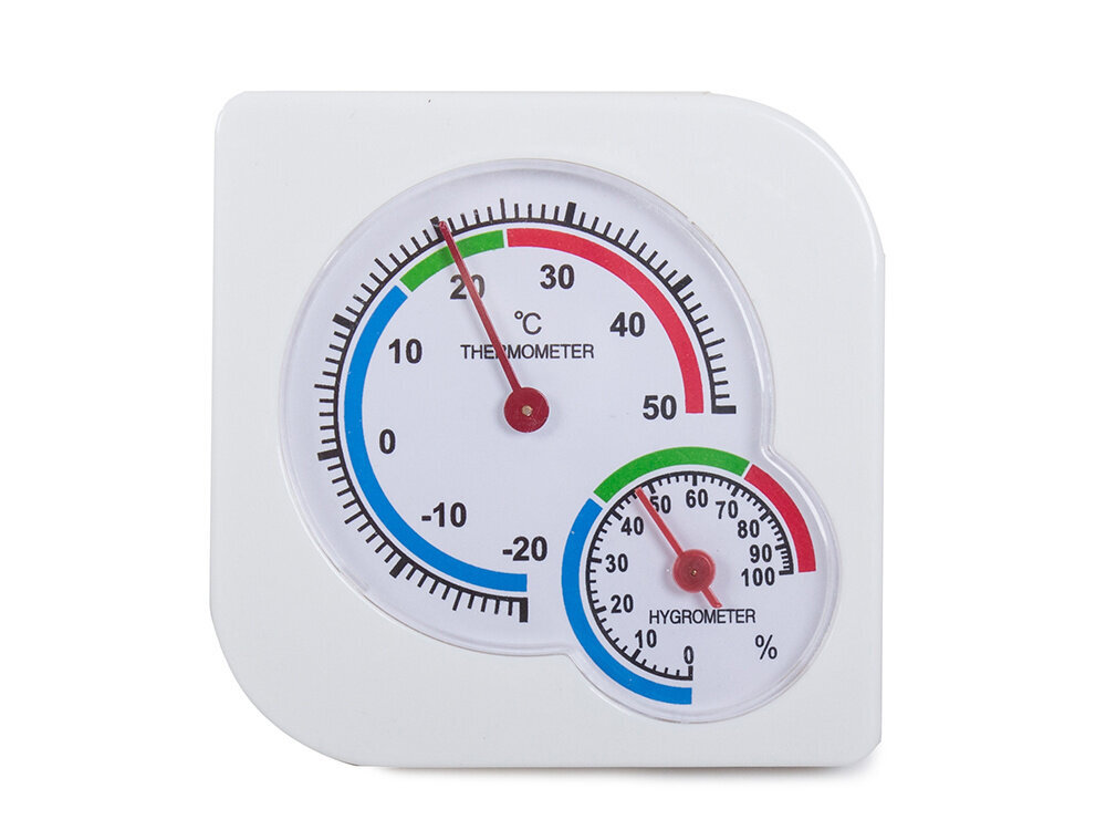 Temperatūras un mitruma termometrs cena un informācija | Meteostacijas, āra termometri | 220.lv