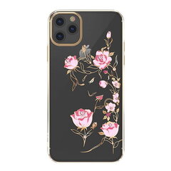 „Kavaro“ Flowers Swarovski чехол - золотой (iPhone 11 Pro) цена и информация | Чехлы для телефонов | 220.lv