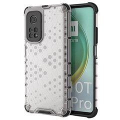 „Honeycomb“ усиленный защитный чехол - прозрачный (Mi 10T / 10T Pro) цена и информация | Чехлы для телефонов | 220.lv