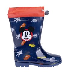 Gumijas zābaki zēniem Mickey Mouse, zili цена и информация | Резиновые сапоги детские | 220.lv