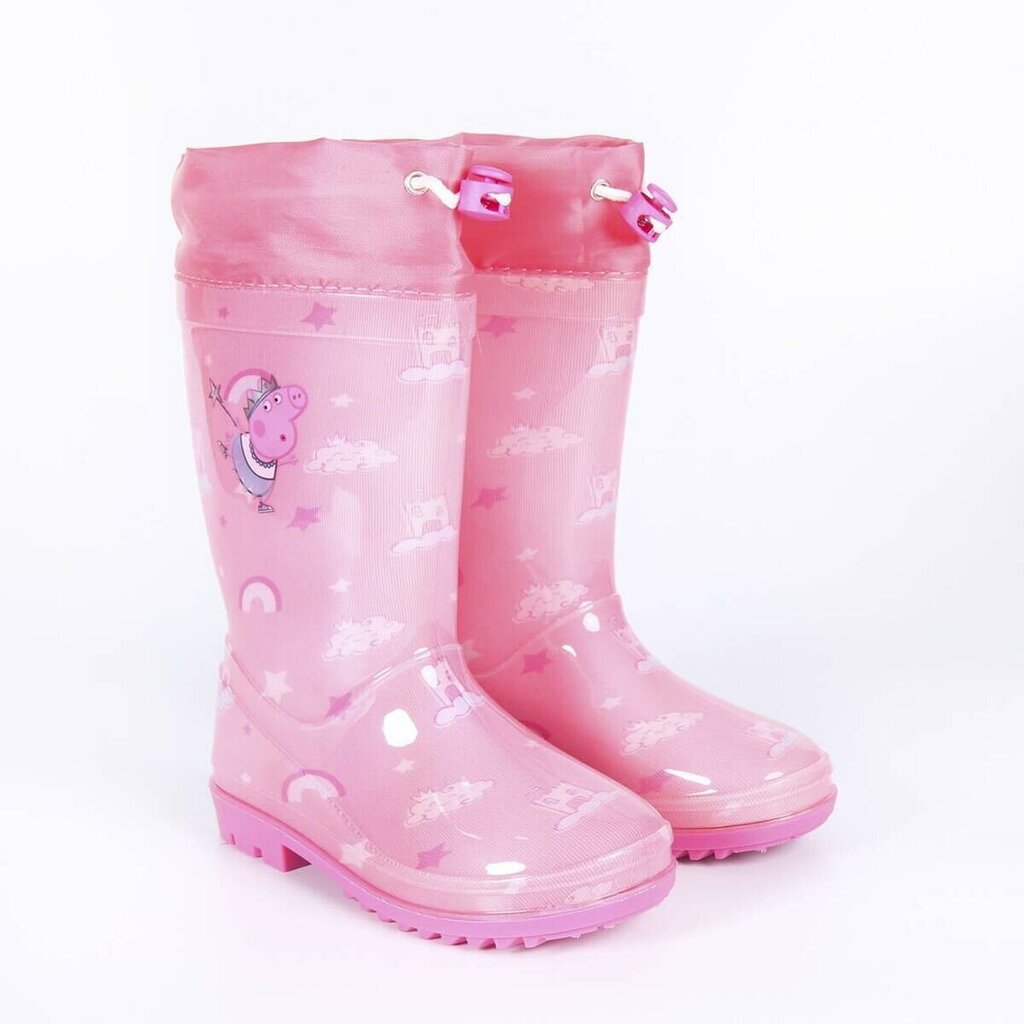 Gumijas zābaki meitenēm Peppa Pig, rozā cena un informācija | Gumijas zābaki bērniem | 220.lv