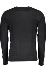 Vīriešu džemperis Gian Marco Venturi, melns цена и информация | Мужские свитера | 220.lv