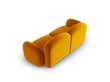 Dīvāns Interieurs 86 Laurent, dzeltens cena un informācija | Dīvāni | 220.lv