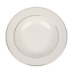 Porcelāna dziļais šķīvis 23cm cena un informācija | Trauki, šķīvji, pusdienu servīzes | 220.lv