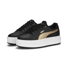 Женские кроссовки Puma Cassia Via 389223 08 389223 08/6, черные цена и информация | Спортивная обувь для женщин | 220.lv