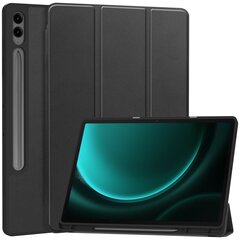 Чехол-книжка „Stylus“ - чёрный (Galaxy Tab S9 FE+ 12.4" / Tab S9+ 12.4") цена и информация | Чехлы для планшетов и электронных книг | 220.lv