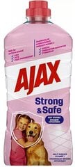 Универсальное чистящее средство AJAX Strong & Safe, 1000 мл цена и информация | Чистящие средства | 220.lv