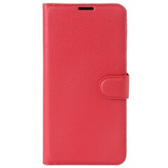 „Litchi“ чехол-книжка - красный (Nokia 3) цена и информация | Чехлы для телефонов | 220.lv