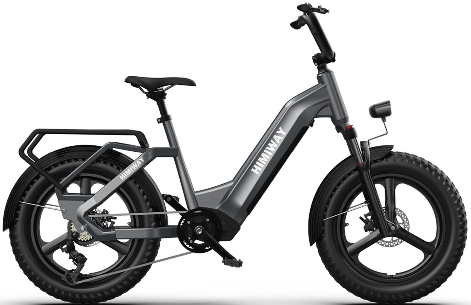 Elektriskais velosipēds Himiway Big Dog, 20", melns цена и информация | Elektrovelosipēdi | 220.lv