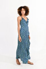 Женское платье Molly Bracken, синее пестрое цена и информация | Платья | 220.lv