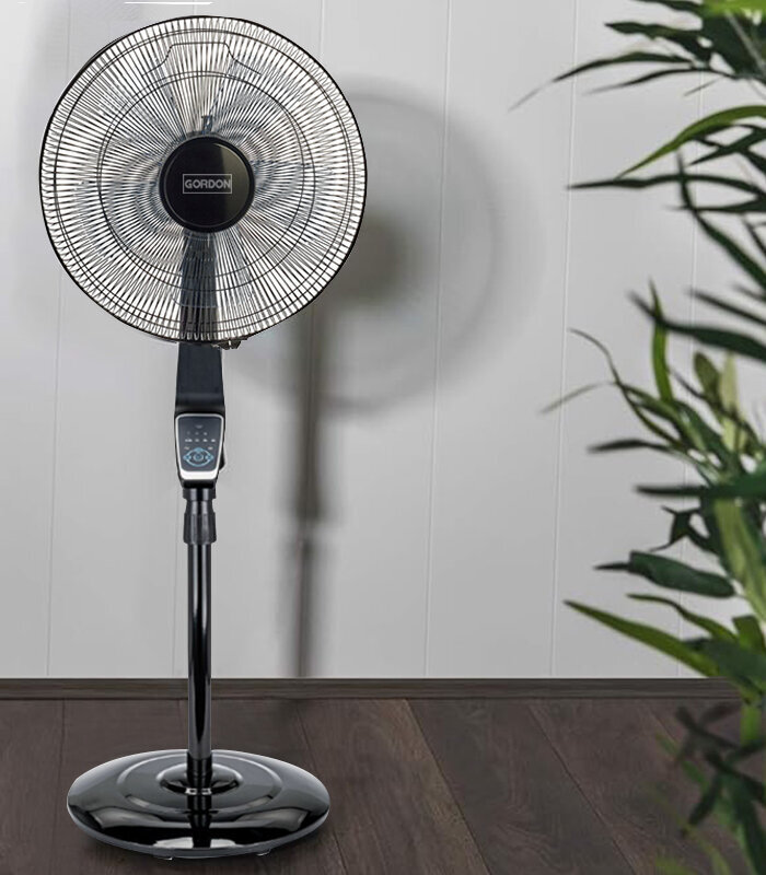 Iebūvēts melns ventilators 70w + tālvadības pults cena un informācija | Ventilatori | 220.lv