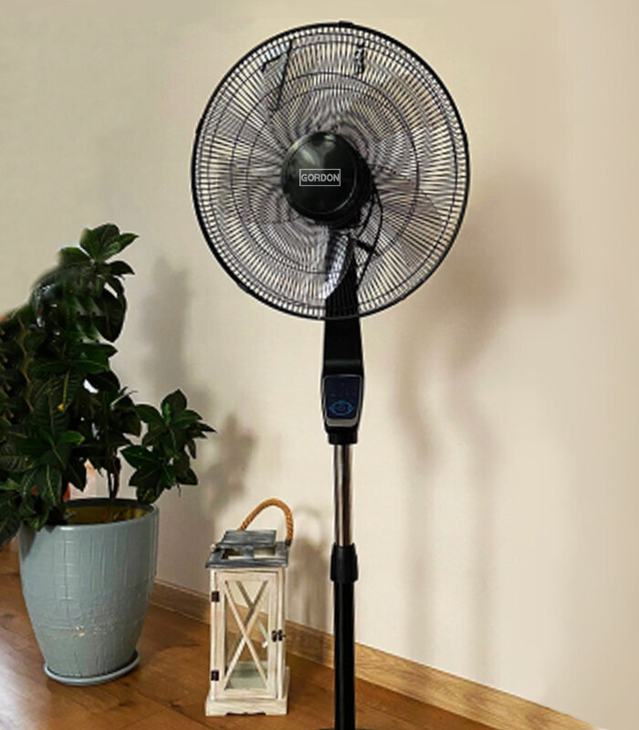 Iebūvēts melns ventilators 70w + tālvadības pults cena un informācija | Ventilatori | 220.lv