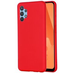 Shell cieta silikona TPU apvalks - sarkans Galaxy A32 5G cena un informācija | Telefonu vāciņi, maciņi | 220.lv