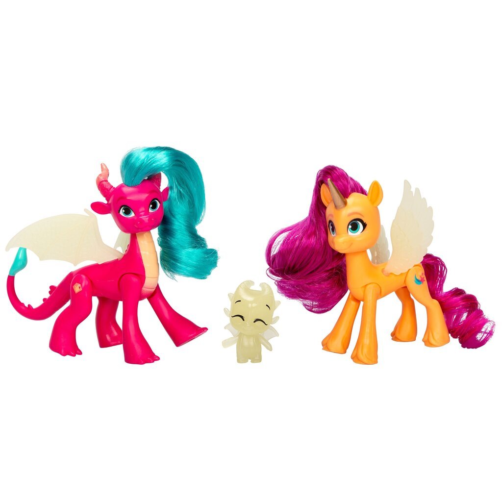 Spīdoši vienradži My Little Pony, 7.5 cm, 3 gab. цена и информация | Rotaļlietas meitenēm | 220.lv