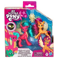 Spīdoši vienradži My Little Pony, 7.5 cm, 3 gab. cena un informācija | Rotaļlietas meitenēm | 220.lv