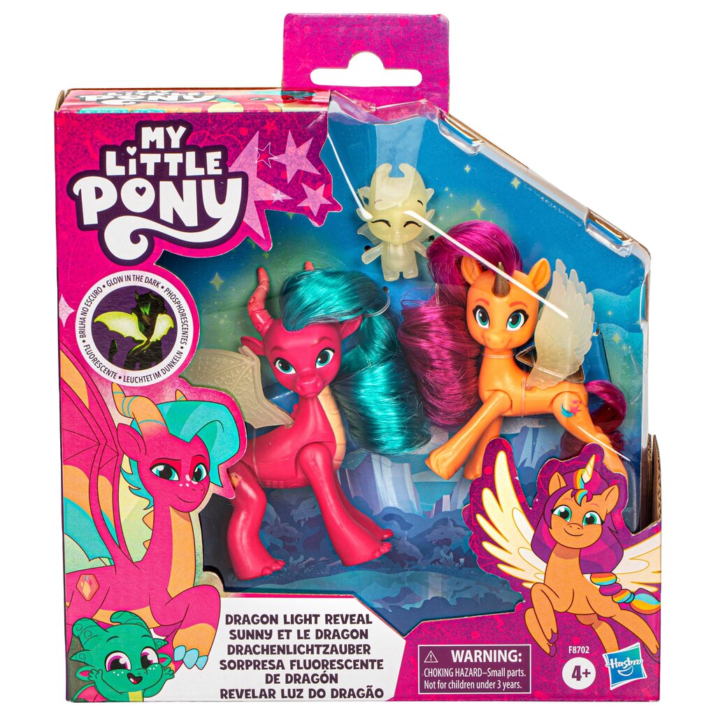 Spīdoši vienradži My Little Pony, 7.5 cm, 3 gab. цена и информация | Rotaļlietas meitenēm | 220.lv