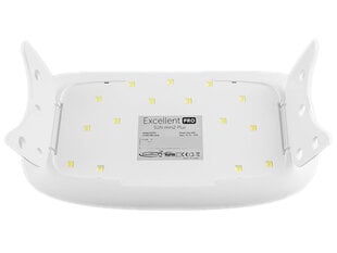 Лампа для ногтей Dual LED  Excellent Pro Sun mini2 Plus 24w цена и информация | Аппараты для маникюра и педикюра | 220.lv