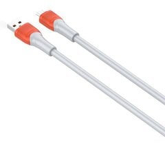 LDNIO LS604 USB - Micro USB 4m, 30W Cable (orange) цена и информация | Кабели и провода | 220.lv