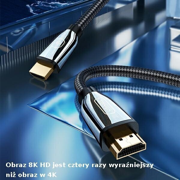Usams HDMI, 5 m цена и информация | Kabeļi un vadi | 220.lv