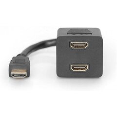 HDMI/2xHDMI, 0.1 m cena un informācija | Kabeļi un vadi | 220.lv