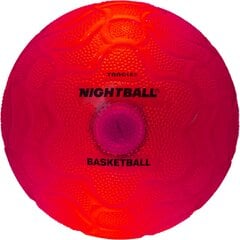 Izgaismota basketbola bumba Tangle NightBall, sarkana цена и информация | Игрушки для мальчиков | 220.lv