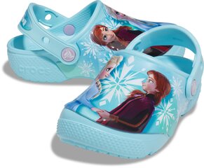 CROCS FunLab Frozen Повседневная обувь, 22 (C5) цена и информация | Детские тапочки, домашняя обувь | 220.lv
