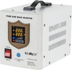 Kemot 500 W 12 V/230 Vac PROsinus-500 cena un informācija | UPS- Nepārtrauktās barošanas bloki | 220.lv