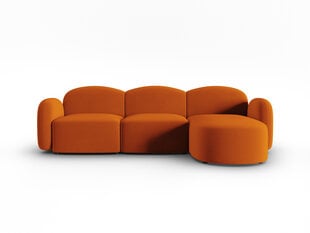 Stūra dīvāns Interieurs 86 Laurent, oranžs цена и информация | Угловые диваны | 220.lv