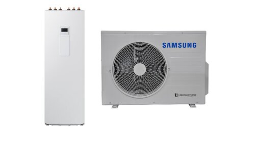 Samsung gaisa mitrinātāja 6.0/6.5KW split komplekts ar R32 freonu ar 200 L tilpuma sildītāju / AE200RNWSEG/EU-AE060RXEDEG/EU - MWR-WW10KN cena un informācija | Gaisa kondicionieri, siltumsūkņi, rekuperatori | 220.lv